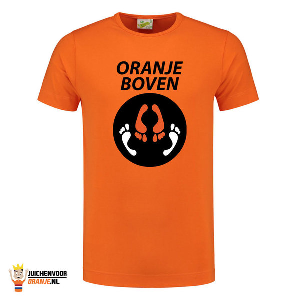 Oranje boven T-shirt