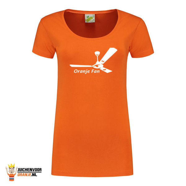 Oranje fan T-shirt