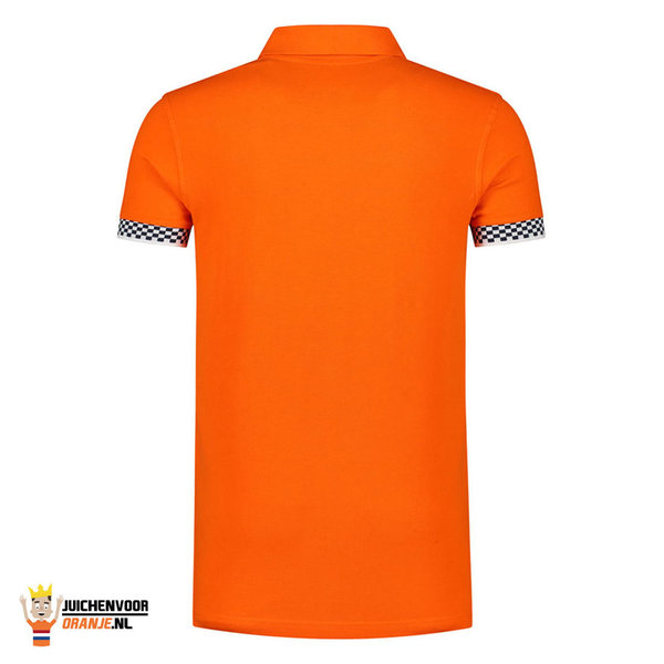 Oranje Finish Flag Polo