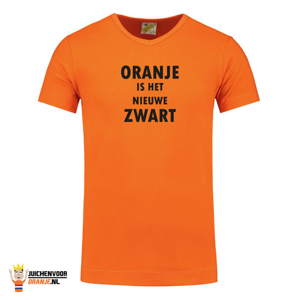 Oranje is het nieuwe zwart T-shirt