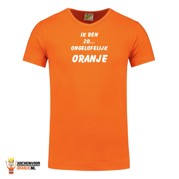 Ik ben zo ongelofelijk oranje T-shirt