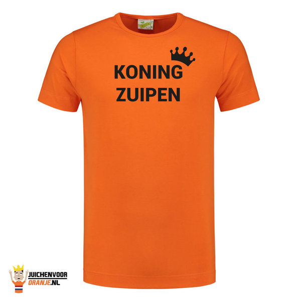 Koning zuipen T-shirt