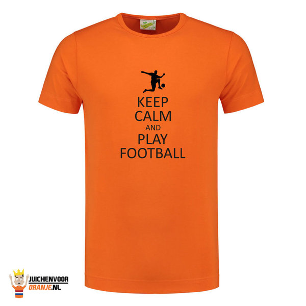 Keep kalm and play football T-shirt