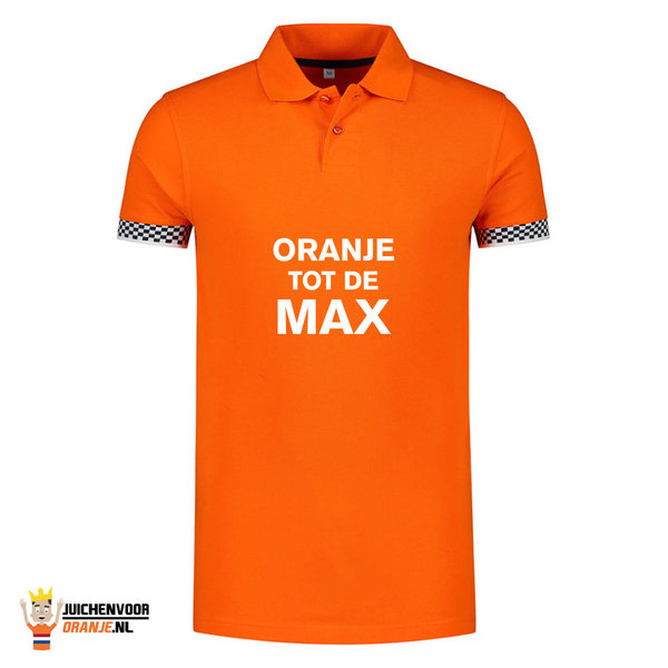Oranje tot de max F1 Polo