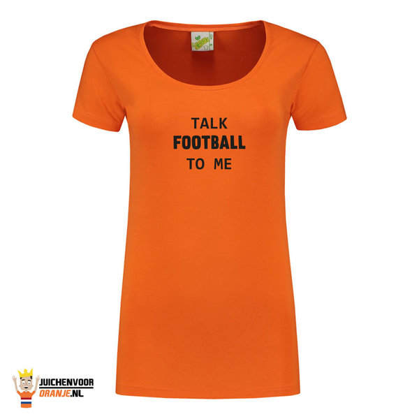 Talk football to me T-shirt