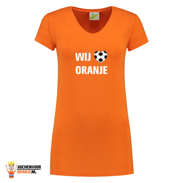 Wij oranje T-shirt