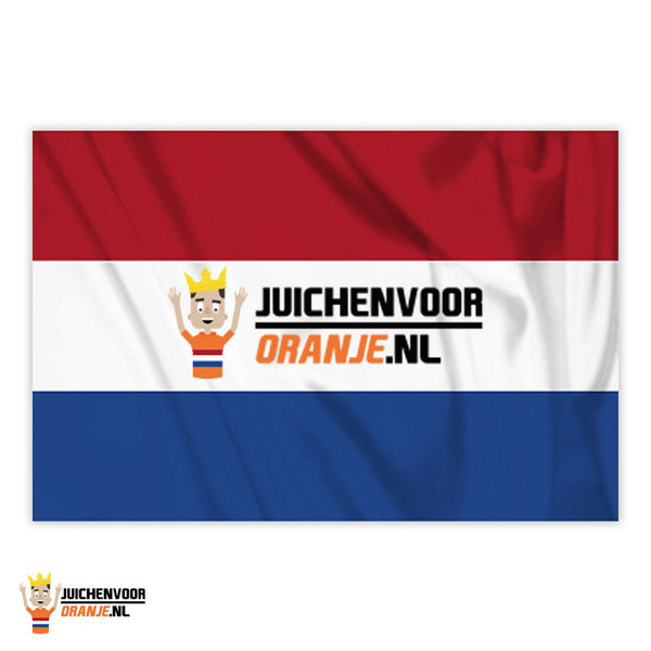 Nederlandse vlag JuichenvoorOranje